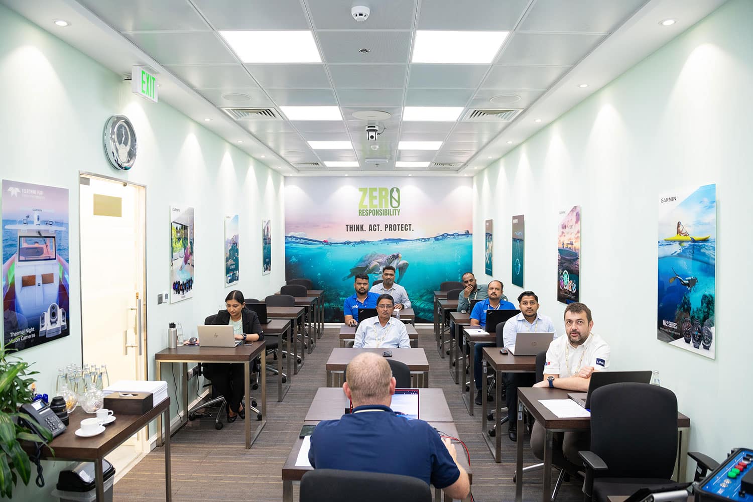 LINK training session at AMIT Marine